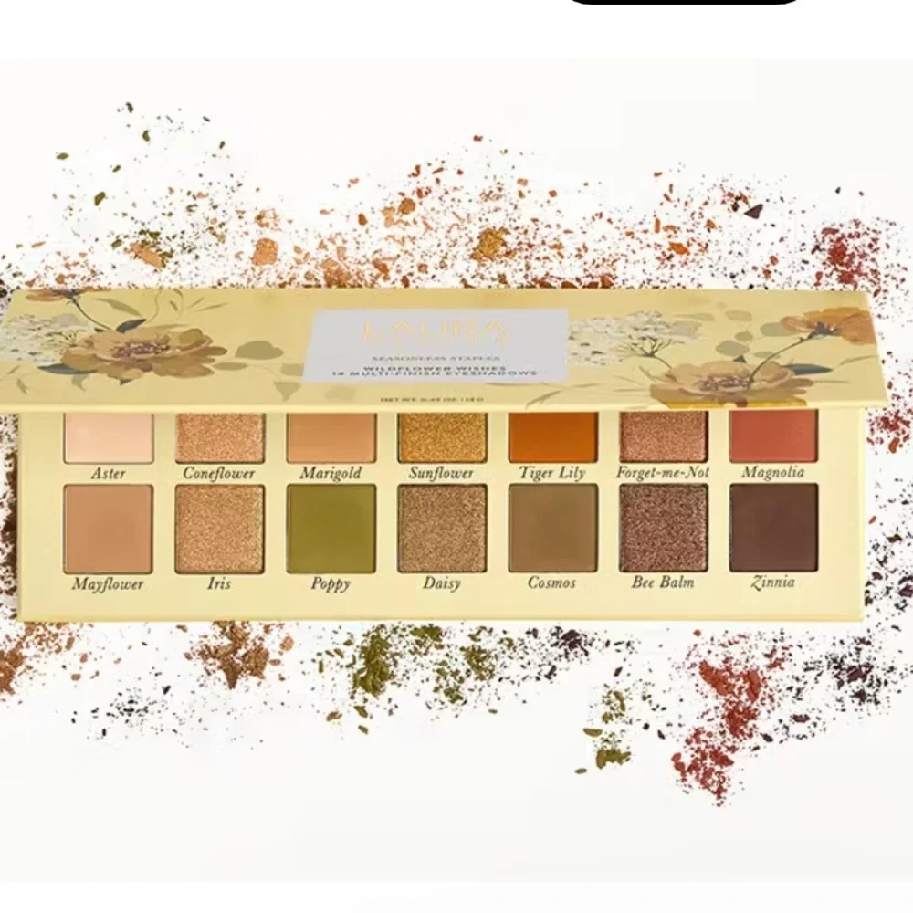 ✨ LAURA GELLER Seasonless Staples Wildflower Wishes 14 Multi-Finish Eyeshadows